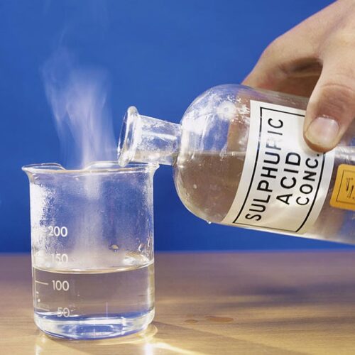 sulfuric acid H2SO4 industrial chemical liquid