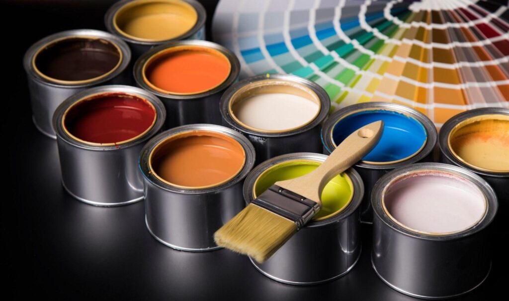 industrial paints and coating chemicals used in manufacturing