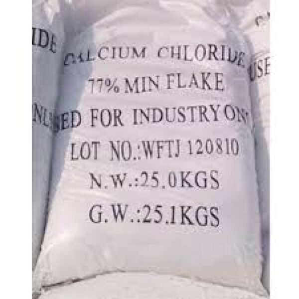 calcium chloride 77% flakes water treatment industrial application