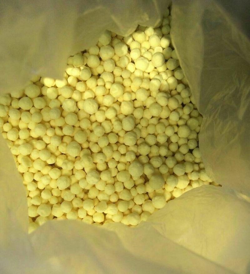 sulphur granular yellow pellets