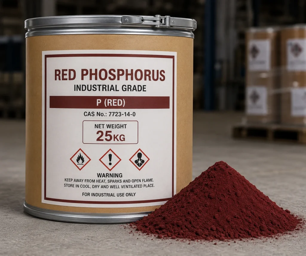 Industrial red phosphorus powder