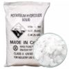Potassium Hydroxide Packaging potassium hydroxide 25kg bags industrial chemical South Africa