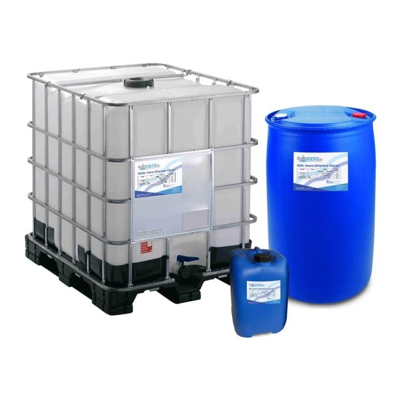 MEG Drum Packaging mono ethylene glycol drums bulk industrial chemical South Africa