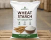 Wheat starch for paper and textile industry