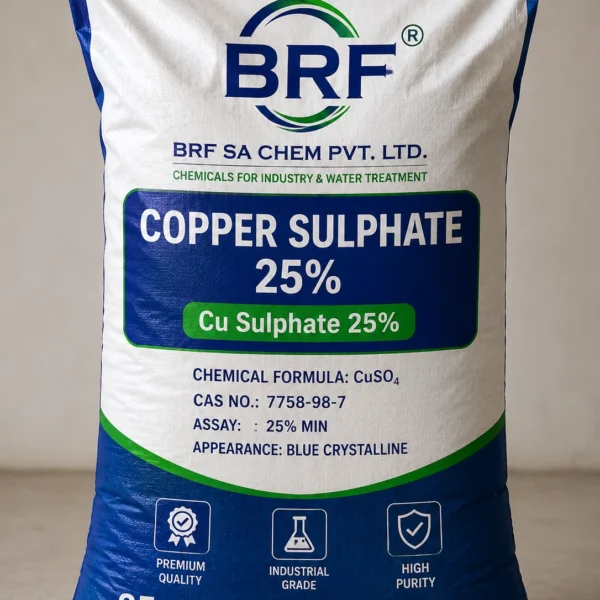 Copper sulphate 25% 25kg bag,