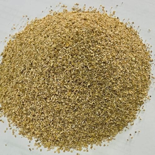 Feed grade vermiculite for animal feed manufacturing and premixes
