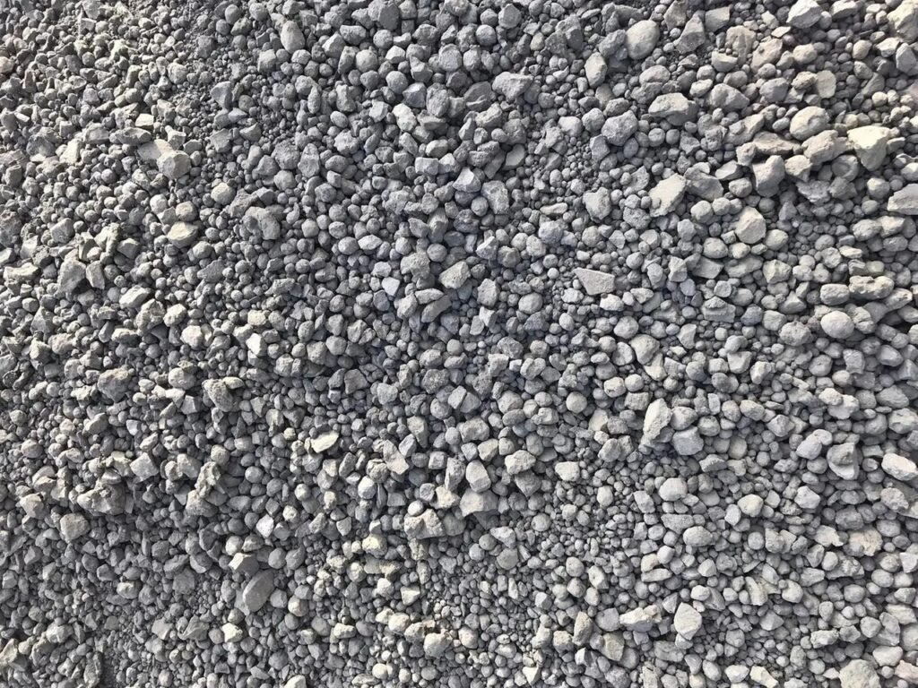 Bulk cement clinker supplied for industrial cement production