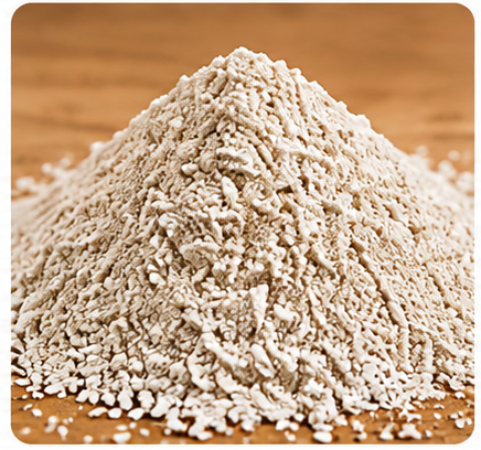 Vermiculite for feed premix